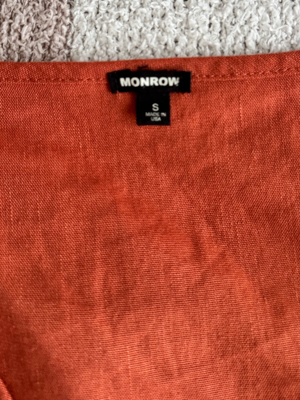 Monrow Rust Matching Set - Picture 6 of 7